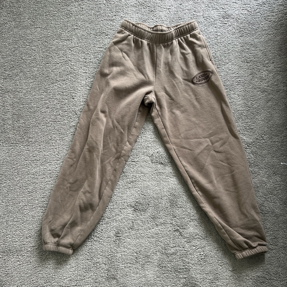Xs Land Rover pacsun tan joggers. Gently worn almost brand new.